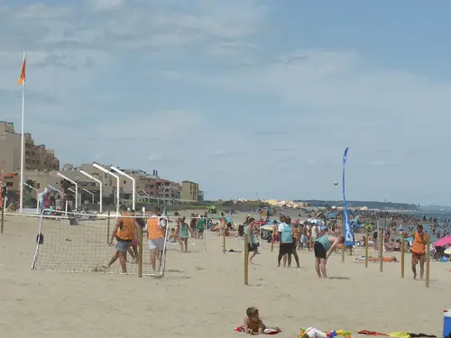 Plage du Barcares, Pyrenees-Orientales