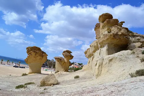 Playa de Bolnuevo, Mazarron, Murcia