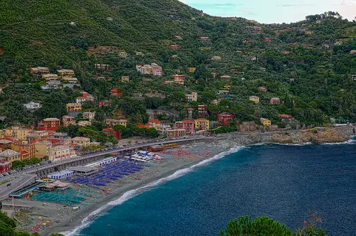 Bonassola Beach, Liguria, Bonassola, La Spezia, Liguria