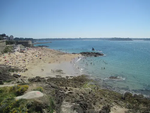 Plage du Bon-Secours, Saint-Malo
