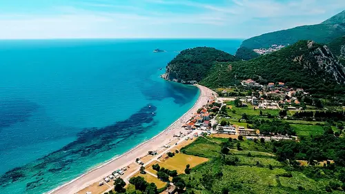 Buljarica Beach, Petrovac, Budva Municipality, Montenegro