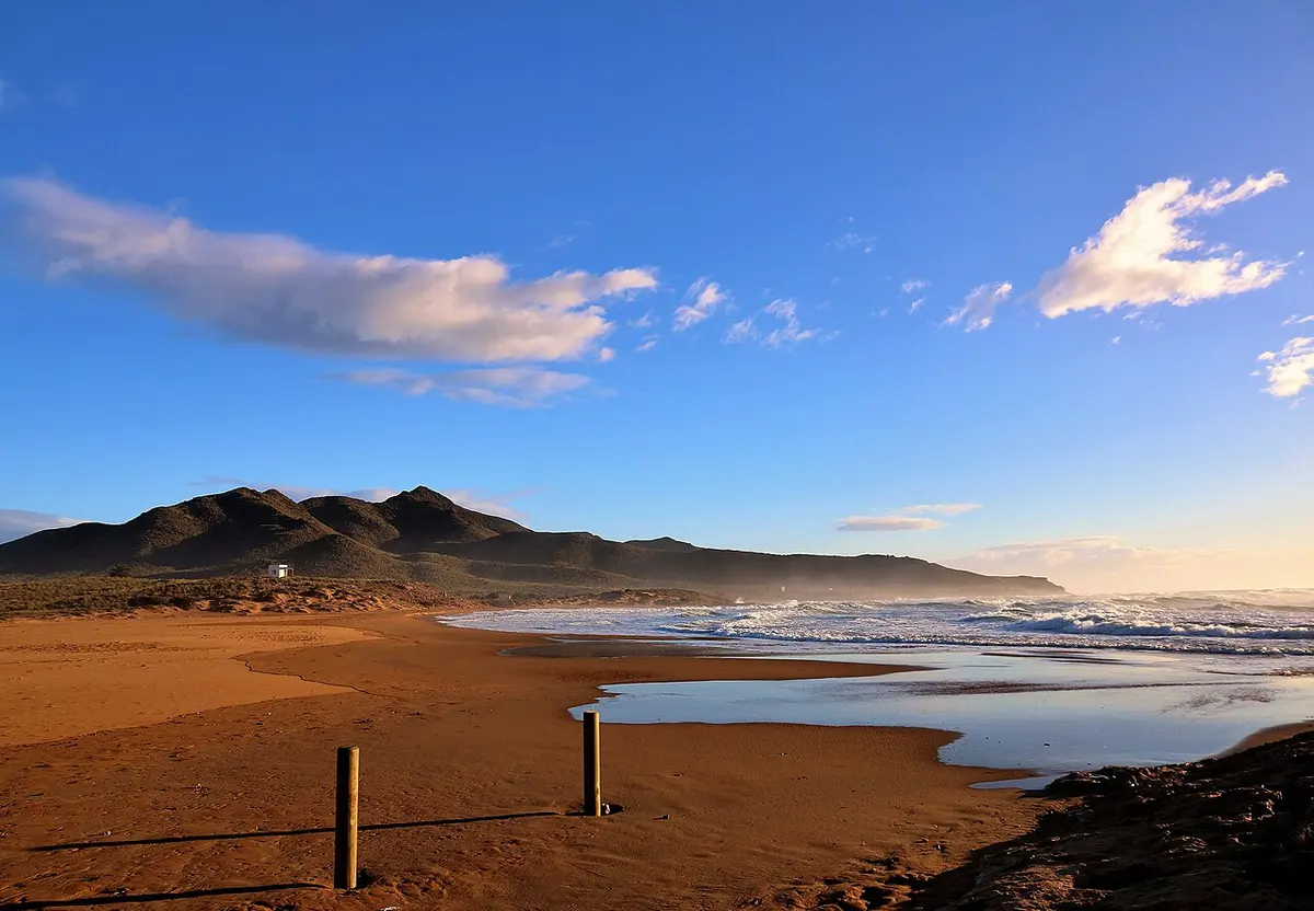 Playa de Calblanque, Cartagena, Murcia - protected park beaches with no buildings