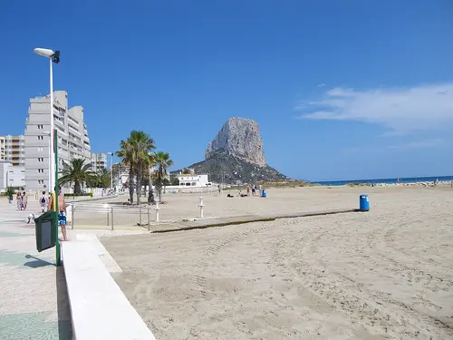 Playa Arenal-Bol, Calpe