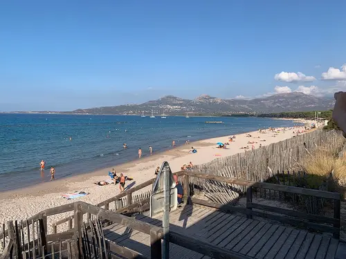 Calvi Beach, Calvi, Corsica, France