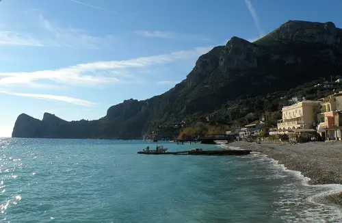 Marina del Cantone Beach, Nerano