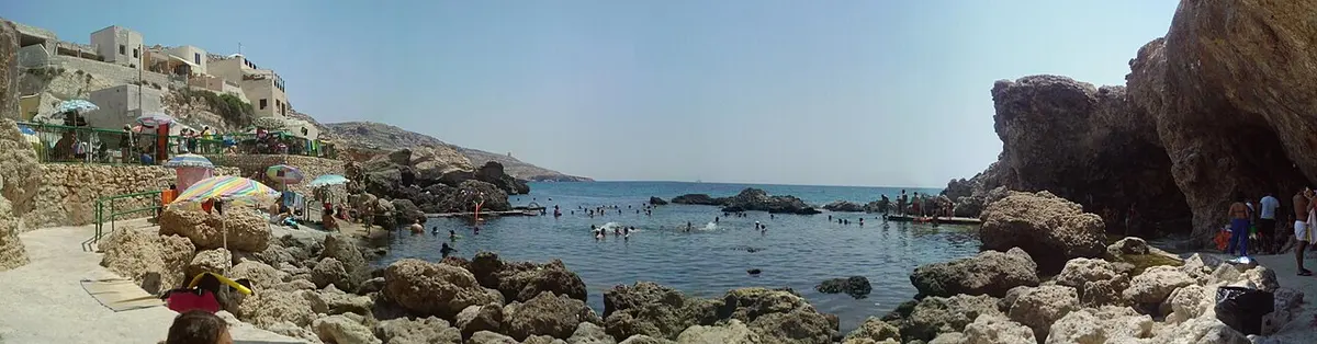 Ghar Lapsi, Siggiewi, Siggiewi, Malta - rocky inlet and swim spot for divers on malta south-west coast