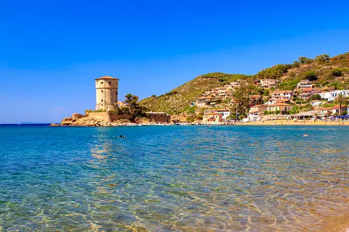 Campese Beach, Giglio Island