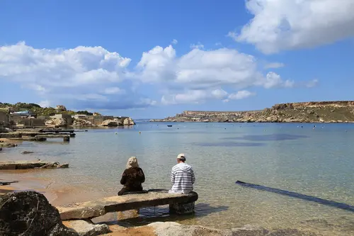 Gnejna Bay, Mgarr, Malta