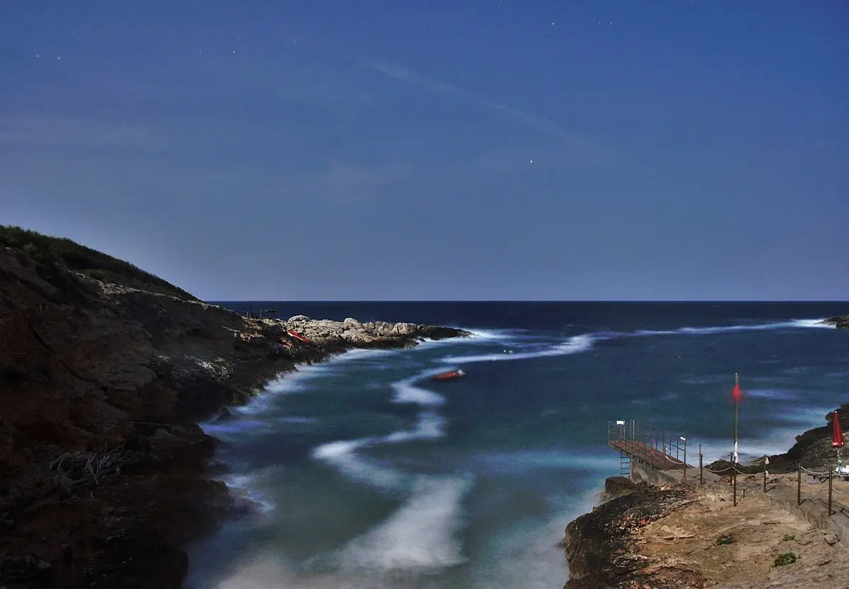 Cala degli Inglesi, San Domino, Tremiti Islands - rocky cove on san domino in the tremiti islands