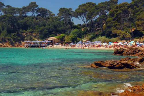 Plage de Cavaliere, Le Lavandou
