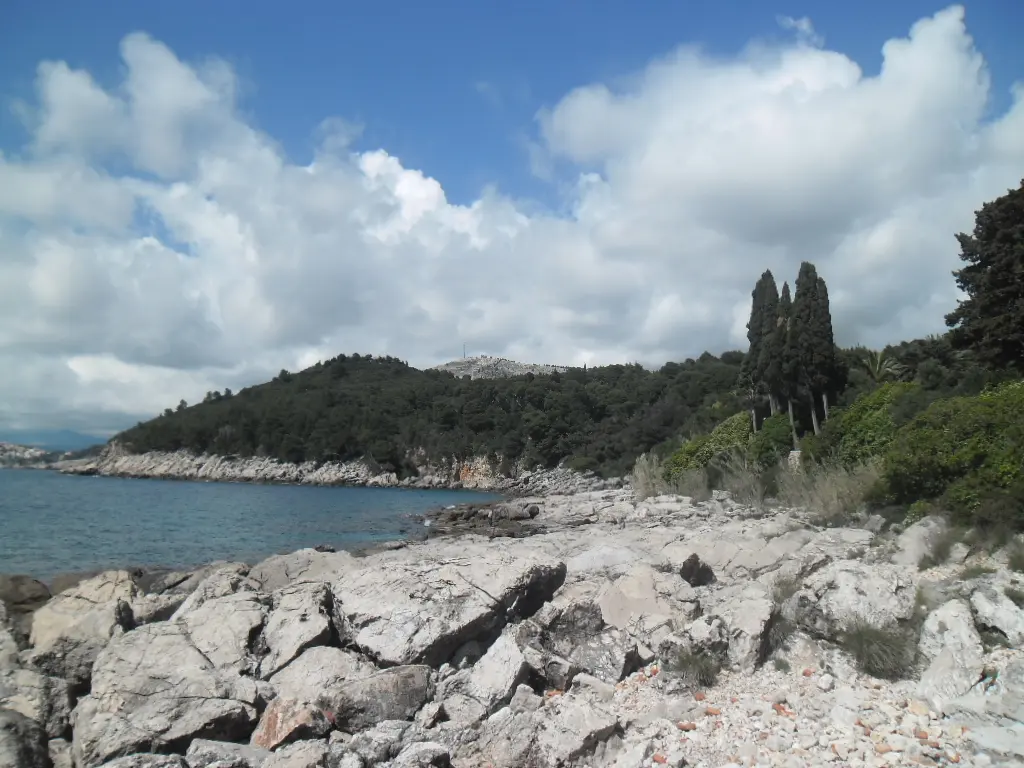 Lokrum Island, Dubrovnik, Lokrum, Dubrovnik - wooded island with rock platforms and a salt-water lake