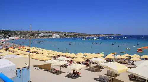 Mellieha Bay, Mellieha, Malta