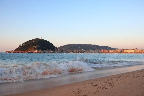 Playa de Ondarreta, Ondarreta, San Sebastian, Basque Country