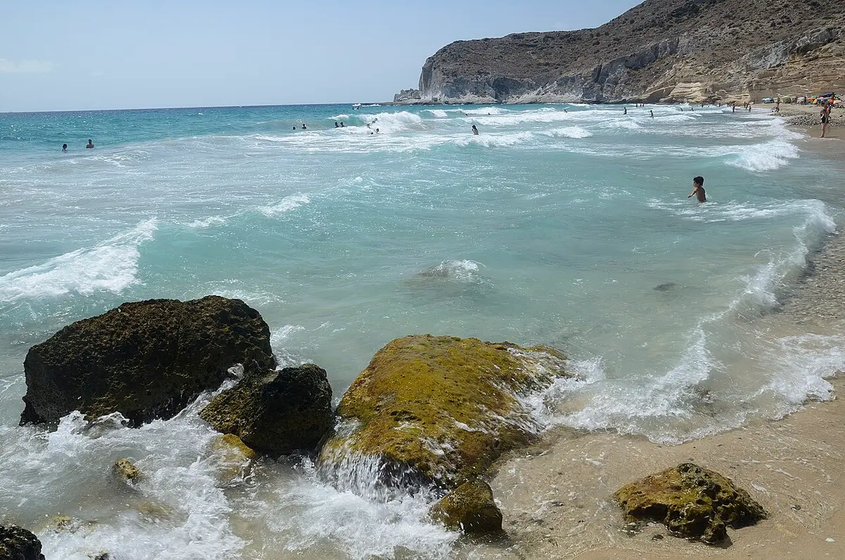 Cala del Plomo, Cabo de Gata, Andalusia - remote cove in the cabo de gata coast