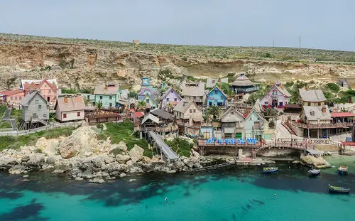 Anchor Bay, Popeye Village, Popeye Village, Mellieha