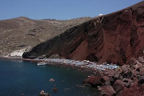 Red Beach Santorini, Akrotiri, Santorini