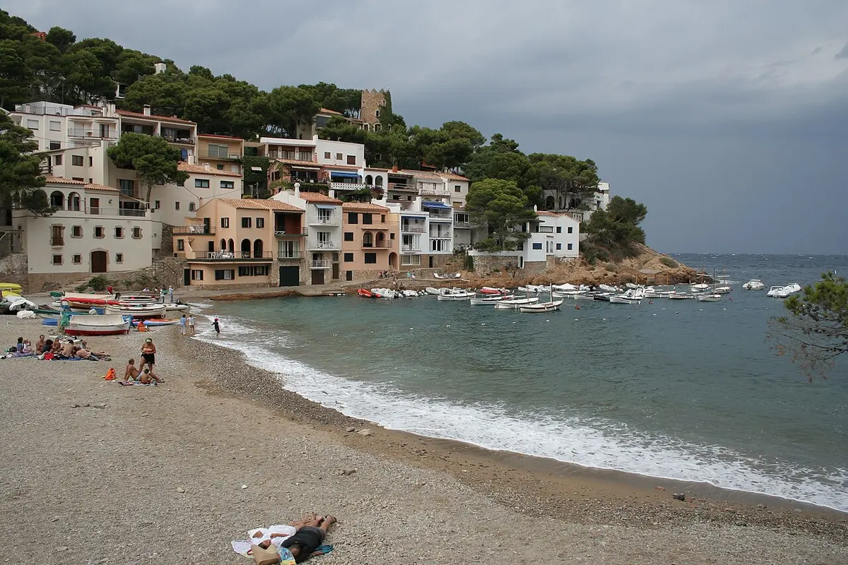 Sa Tuna Beach, Begur, Sa Tuna, Begur, Girona - tiny cove with fishermen houses on the costa brava