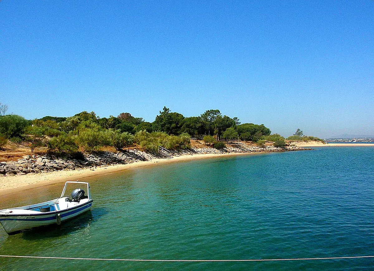 Ilha de Tavira, Tavira, Algarve - barrier island beach reached by a short ferry