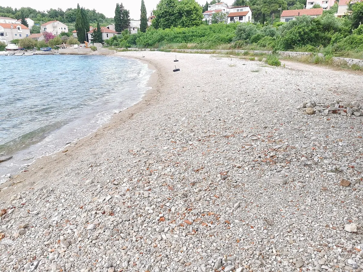 Trstevica Beach, Prvic, Sepurine, Prvic Island, Sibenik archipelago - quiet pebble beach on a car-free island near sibenik