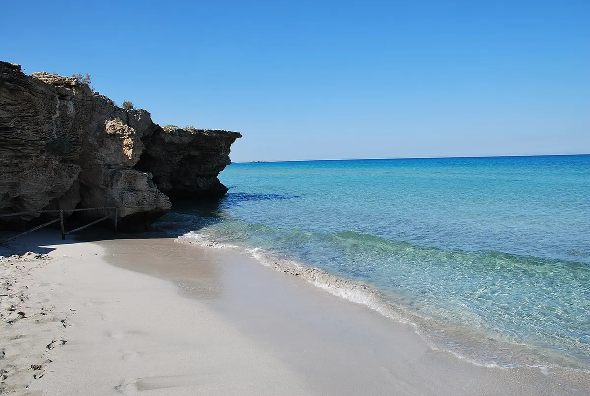 Spiaggia di Vendicari, Vendicari Reserve, Noto, Sicily - wild sand beaches in a nature reserve in south-east sicily