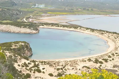 Voidokilia Beach, Pylos, Messinia, Greece