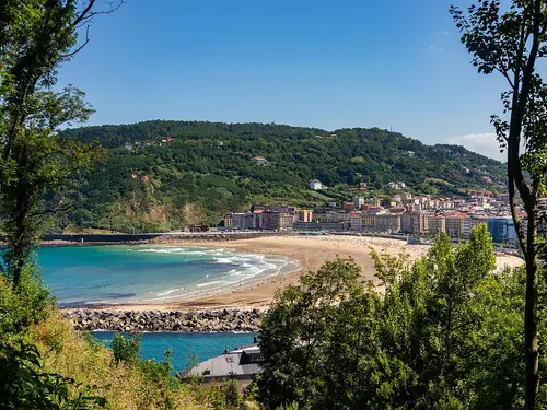 Playa de la Zurriola, San Sebastian